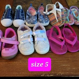 Toddler size 5 and 6 shoes